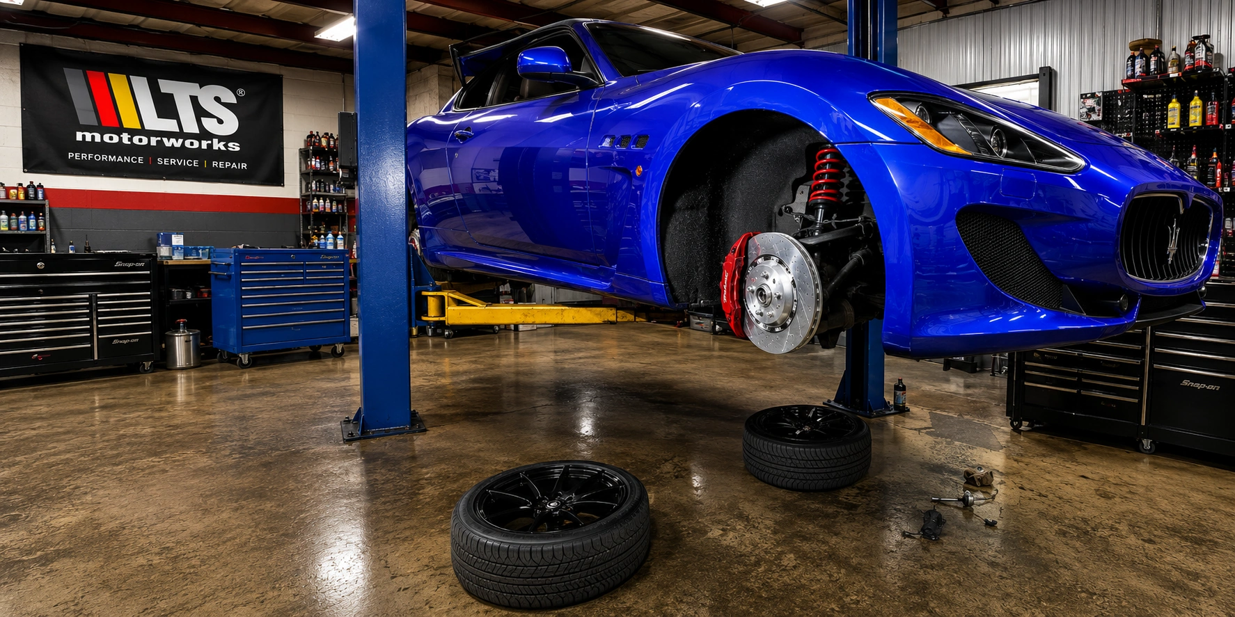 Maserati brake service