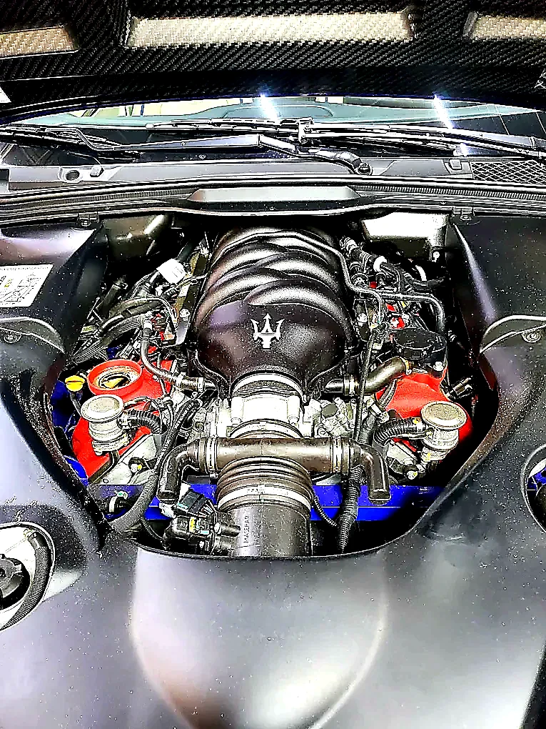 Maserati engine bay